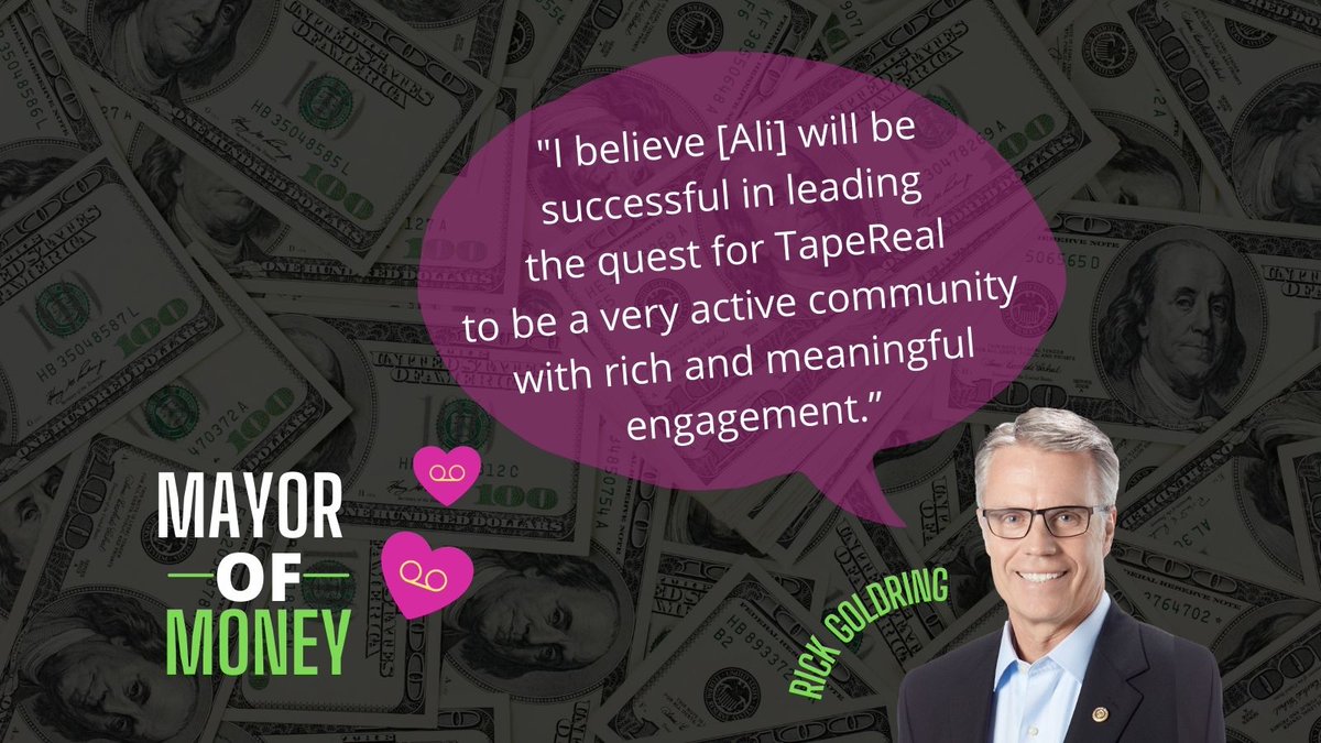 taperealapp's tweet photo. Podcaster Rick Goldring of #MayorofMoney shares why he chose to invest in #TapeReal
Buy shares in TapeReal from as little as $250 on @EquivestoInc
https://t.co/1yvGbJNbwI
#TapeReal #startup #bethechange #socialreality #socialmedia #filterfree #algorithmfree #authentic https://t.co/mRBAhH2qux