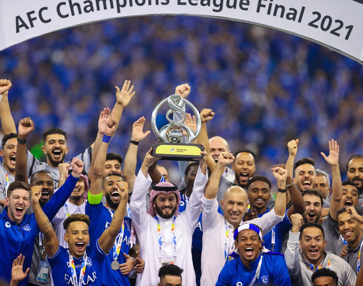YazeedAltamami's tweet photo. الف مبروك البطولة الغالية 💙
#دوري_أبطال_آسيا_2021 🏆 https://t.co/Qpvvg2EawM