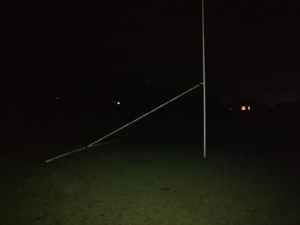 danny_horne's tweet photo. I have no words to describe this that has happened to our @silsden_storm pitch tonight. https://t.co/k5isJIrdQO