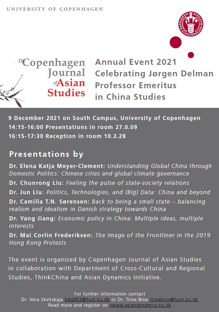 Copenhagen Journal of Asian Studies tweet media