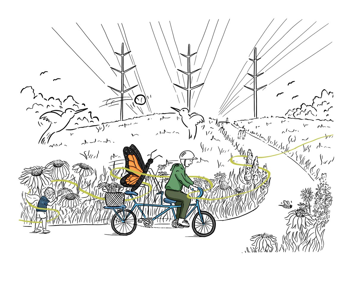 Park_People's tweet photo. The Meadoway is a new way of thinking about hydro corridors as sites of recreation, connectivity, wildlife habitat, animal migration &amp; more https://t.co/RWjdZ6TZt0
@TRCA_HQ @TheMeadoway @shawnmicallef @nmlister @TD_Canada  @WestonFamilyFdn #ParkPeopleat10 https://t.co/Xtyfa0no9Y