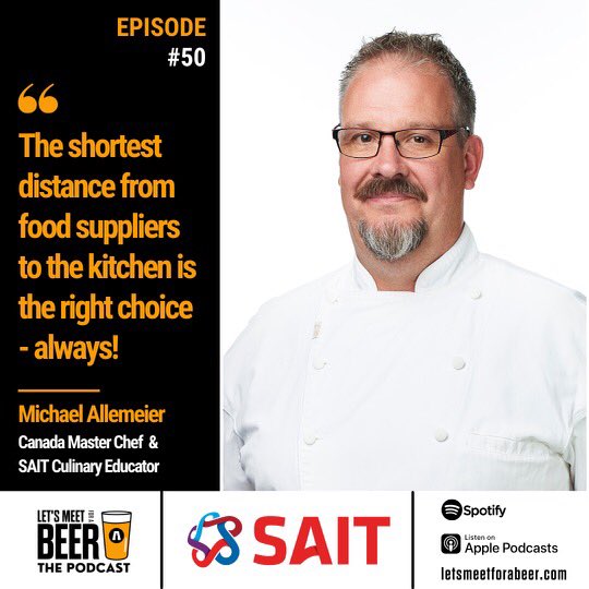 Really enjoyed my recent chat w @mark_kondrat We discussed my career, path to earning CMC designation, standards, learning, mentorship and others elements of the culinary industry. It’s all about balance! Podcast on Spotify or Apple Podcasts. Enjoy!! #letsmeetforabeer #podcast