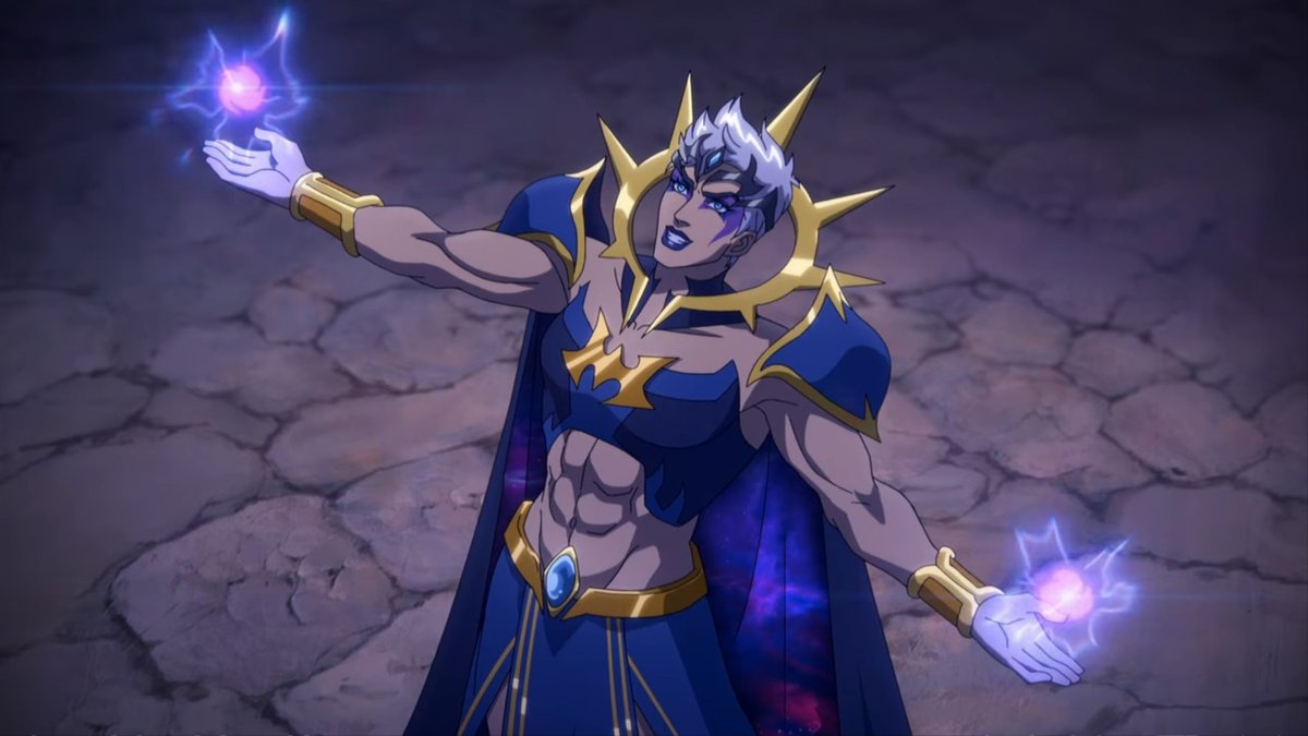 RT @hotmusclewaifus: Chef kiss.gif #MOTURevelations #MOTU #MotuRevelation, image size:1200x675