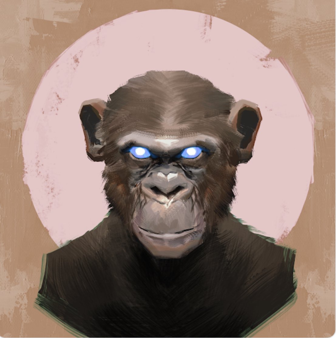 WalkerBAFERD's tweet photo. Iโm so ecstatic to get this OG Ape that the artist @Jparkedart said was used for all the other apes for this next blue chip NFT called Angry Ape Army! @angryapearmy @NetVRk1 #AAApe #NFT #NFTGiveaway https://t.co/YW4UxZWL6Q