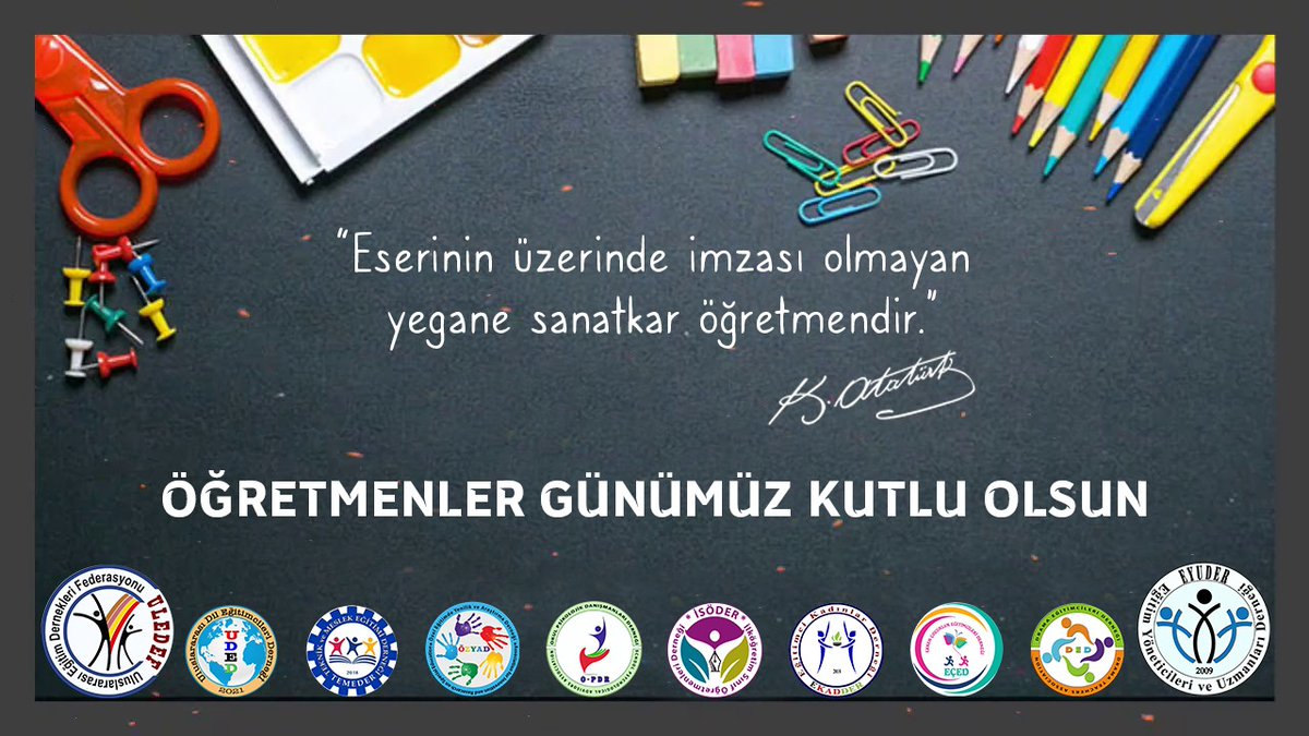 Başta Başöğretmenimiz Ulu Önder Gazi Mustafa Kemal Atatürk ve Şehit Öğretmenlerimiz olmak üzere ebediyete irtihal etmiş öğretmenlerimizin ruhuna rahmet olsun.
Geleceğimizin mimarları tüm Öğretmenlerimizin
#24KasımÖğretmenlerGünü
kutlu olsun. pic.x.com/v8bhFthzcU