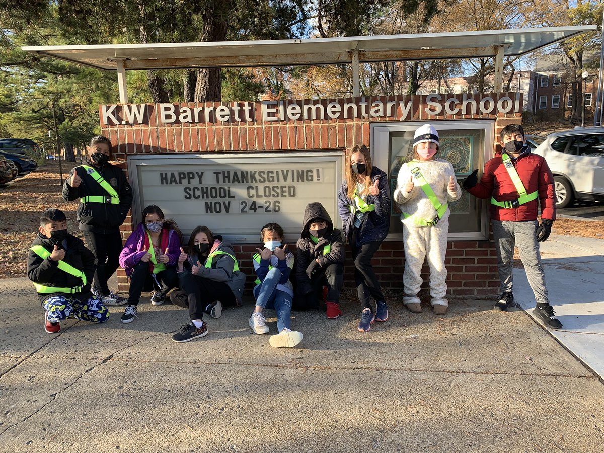 Happy Thanksgiving <a href="/BarrettAPS/">KWBarrett Elementary</a> Families!!! Please enjoy this joyous occasion with your loved ones. See you all bright and early Monday, November 29. 🦃 😋 ✌️#KWBPride