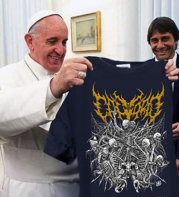 CALVARIO DEATH METAL tweet media