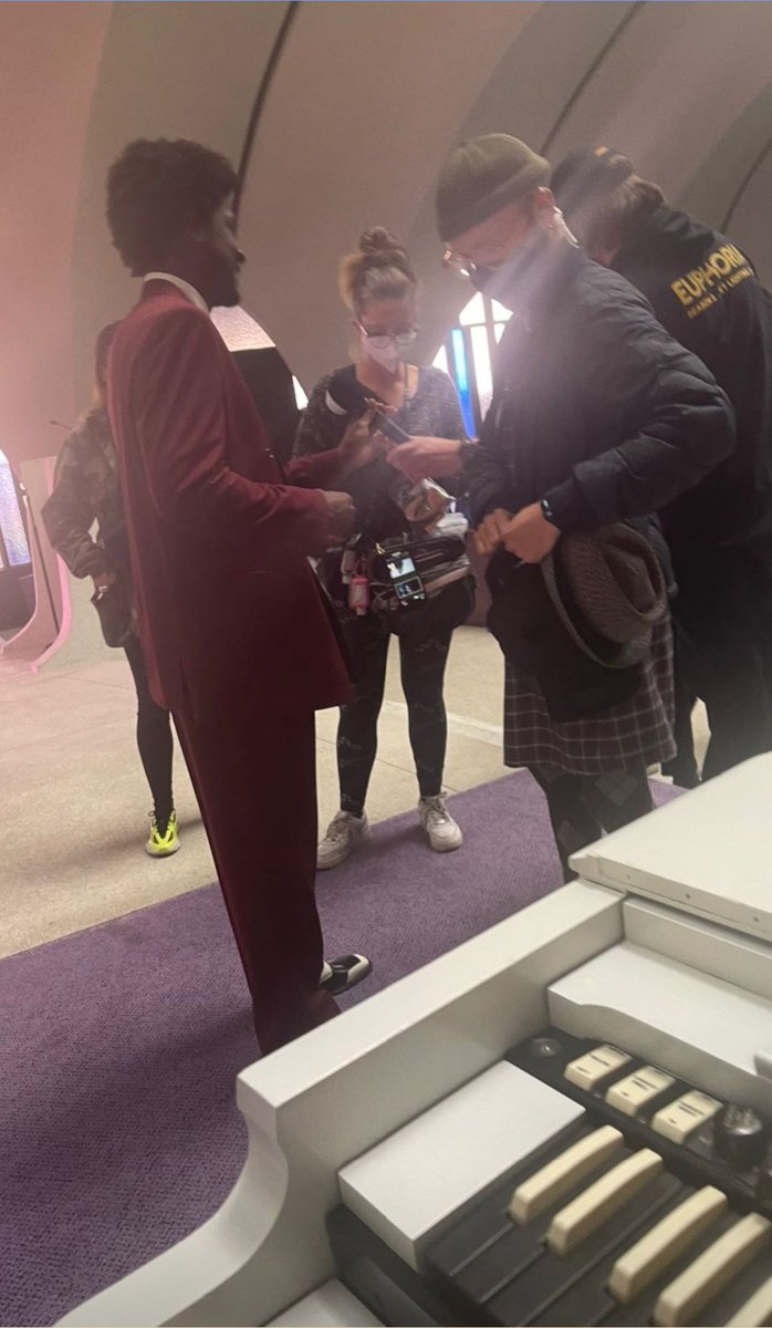 BTS of Euphoria HBO tweet media