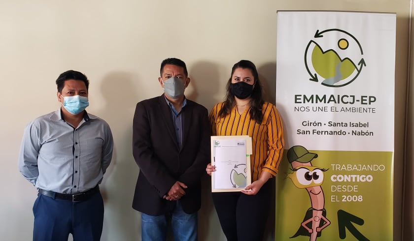 EmmaicjE's tweet photo. El día de hoy, se firmó el Convenio Marco de Cooperación Interinstitucional entre la #EMMAICJEP y el Instituto Tecnológico Integración Andina #INAN sede Cantón Girón. https://t.co/Xihl3LA3sY
