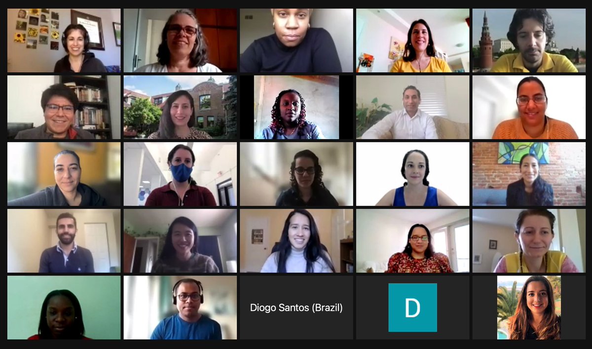 "Incorporating new voices from more countries is an exciting development for year two of the fellowship", Alice Grossman, 2020 -21 IAI #STeP Fellow at the Orientation Meet &amp; Greet 1st &amp; 2nd Generation.