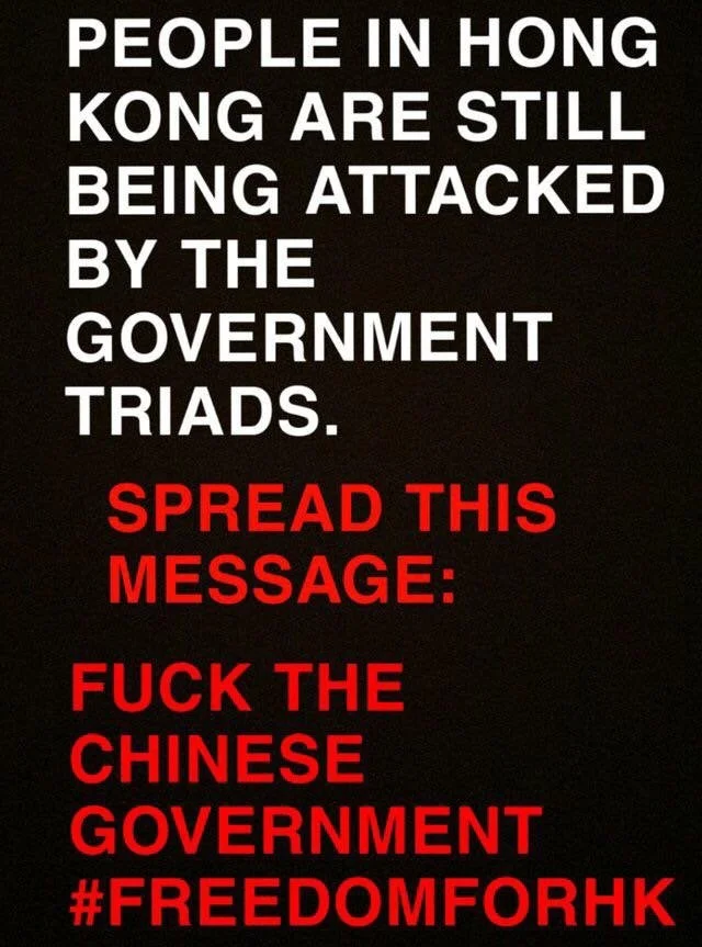 OccuWorld's tweet photo. REMEMBER #FREEDOMFORHK https://t.co/UPay4vegL1