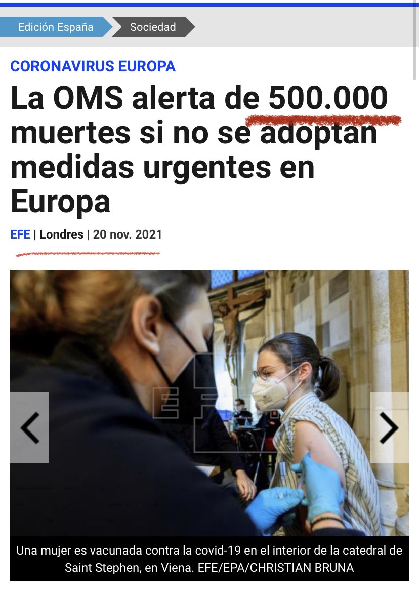 AbogadoDiabIo's tweet image. La OMS ha incrementado la cifra de muertos por COVID en 200.000 en menos de 3 días, sin despeinarse.