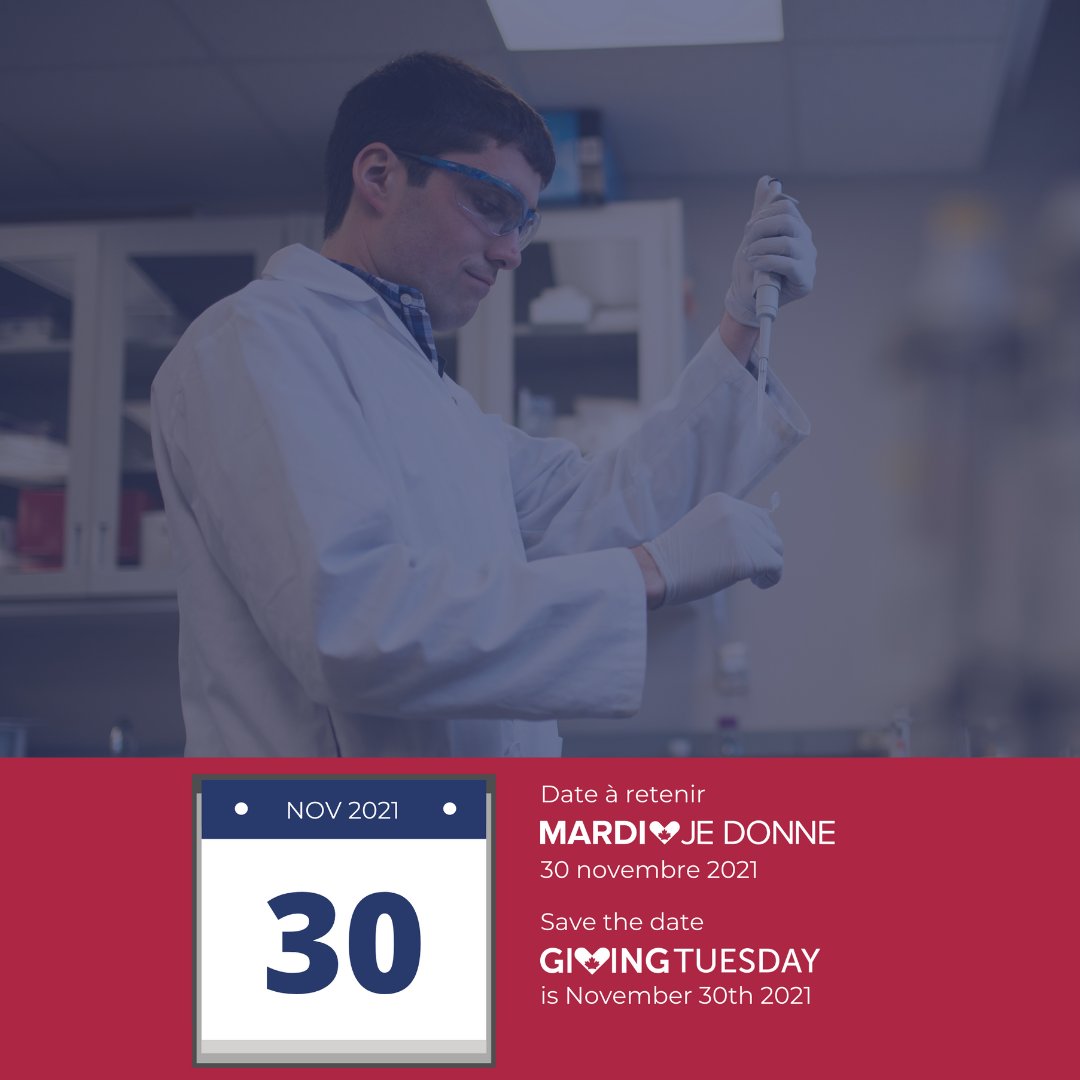 uOttawaScience's tweet photo. On November 30, support the bioGARAGE and give students the chance to learn more about DNA. 
#GivingTuesdayCA #uOttawa #uOscience https://t.co/No9N0yXAJD
