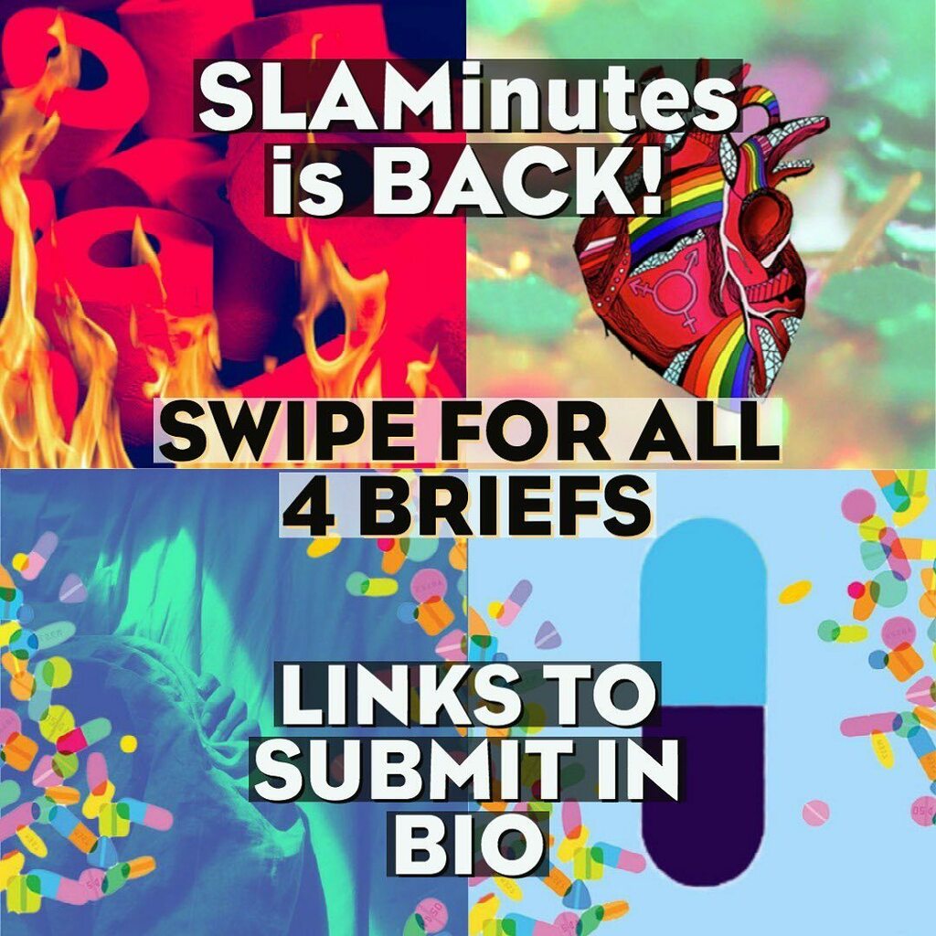 SLAMKingsX's tweet photo. SUBMISSIONS NOW OPEN!
.
I’m giving you a head start on BBC Writers room so go go go.
.
As ever we are looking for ONE MINUTE submissions from literally ANY discipline #spokenword #comedy #standup #playwrights #singersongwriter #musician #performanceartist #burlesque #dragar… https://t.co/J0HakWdgPR