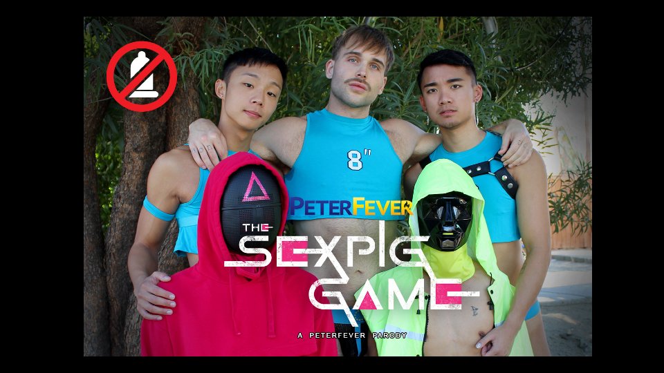 XBIZ's tweet photo. PeterFever Touts 'Squid Game' Parody 'SexPig Game' @PeterFever @dannyzeeman @DaneJaxson @rave_hardick @TheNolanKnox @trent_marx @THEDANNYICE @ccbcresort https://t.co/uPDdOiiHNz https://t.co/uKWumflTA7