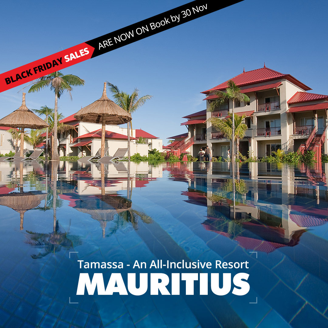 𝐓𝐚𝐦𝐚𝐬𝐬𝐚, 𝐀𝐧 𝐀𝐥𝐥 𝐈𝐧𝐜𝐥𝐮𝐬𝐢𝐯𝐞 𝐑𝐞𝐬𝐨𝐫𝐭 𝐌𝐚𝐮𝐫𝐢𝐭𝐢𝐮𝐬
𝐀𝐖𝐀𝐘 𝐇𝐎𝐋𝐈𝐃𝐀𝐘𝐒 presents Black Friday offer save upto 25%
✨07 Nights at £1,229 pp*
✈ International flight from UK
🔥 Standard room
📅 Travel during the month May &amp; Sept’22
 02087050115☎️