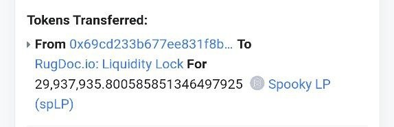 SpartaXYZ's tweet photo. ✅ 100% Liquidity locked with RugDoc https://t.co/Kngpzjsufw

#ftm #fantom $spar $spa https://t.co/kIIcq9ab7b