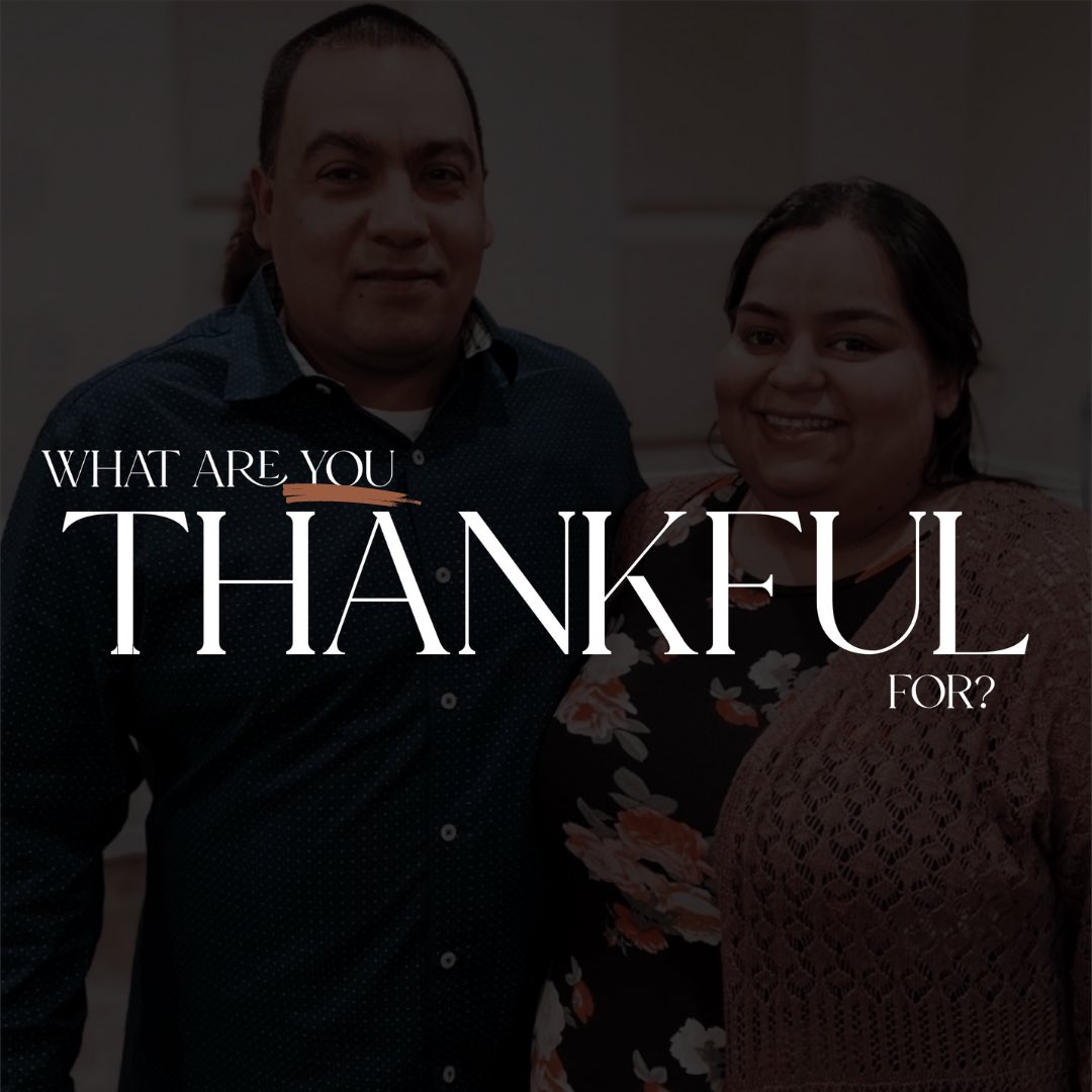 myRefugeChurch's tweet photo. Thanksgiving is just around the corner! Tell us what you’re THANKFUL for today👇

We are thankful for YOU! 😇

Tell someone that you’re thankful for them today. In the busyness of the season don’t forget what matters most🙏 https://t.co/kK1v042PXE