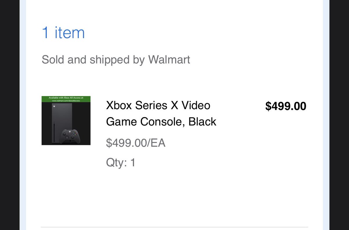 ChoGrogan's tweet photo. Not even 1 week after following @SupplyNinja and I managed to snag an Xbox series X from yesterday’s stock drop at Walmart! https://t.co/IAPFNuHTCX