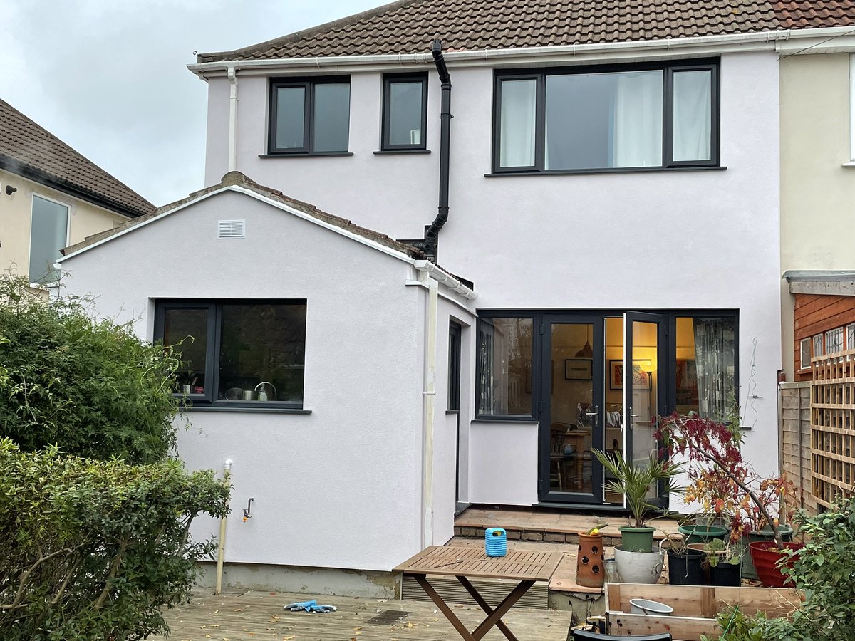 Scott_TRS's tweet photo. Job completed in Bromley Heath full 90mm Insulated silicone system @ewipro all supplied by @ewibristol. #EWI #Render #bristolrender #bristolrenderers #TRS TRS - The Rendering Specialists https://t.co/OEpTepPXjF