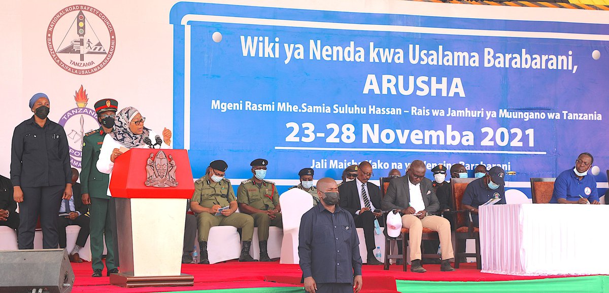 Zic_znz's tweet photo. (1/2) Leo tumeshiriki katika Maadhimisho ya Wiki ya Nenda kwa Usalama ambapo kitaifa yanafanyika Jijini Arusha. 

Huku mgeni rasmi akiwa Rais wa Jamhuri ya Muungano wa Tanzania Mhe Samia Suluhu Hassan. https://t.co/KjWEnabkhS