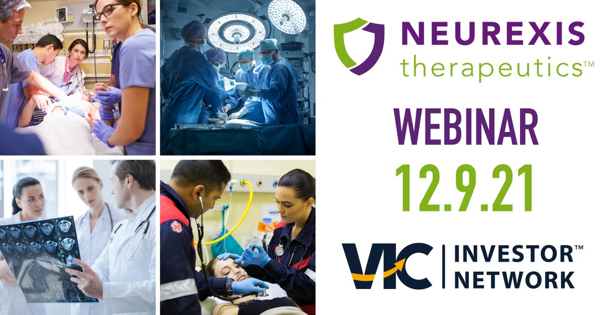 VIC_tvd's tweet photo. Neurexis Therapeutics is making significant progress in the R&amp;D of its neuroprotective therapeutic. Addressing the unmet need in preventing impairment after events like cardiac arrest and stroke

Learn more, register for a webinar

#stroke #heartattack 
https://t.co/wldOiYJCHk https://t.co/zr9nAI0MEd