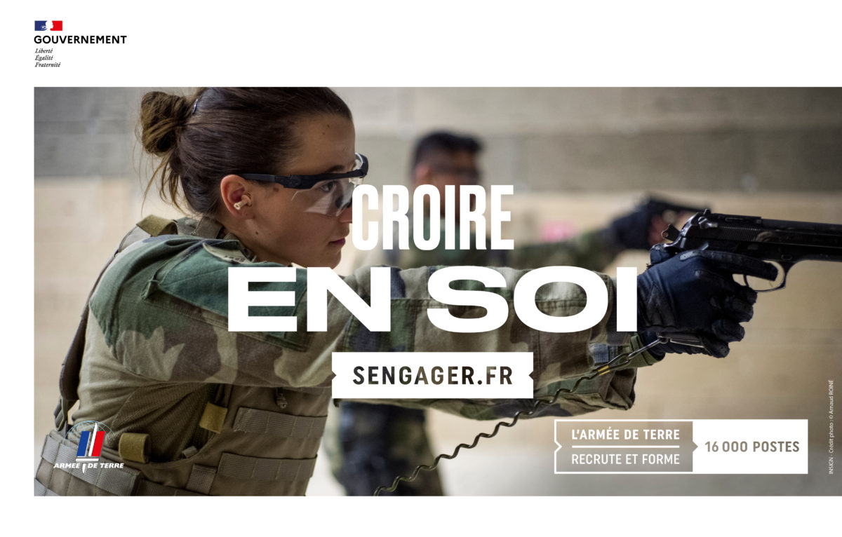 Les recruteurs de l'armée de Terre vous attendent au Salon de l'aventure des métiers, du vendredi 26 au dimanche 28 novembre 2021.

Retrouvez-les au Pavillon 7/1 pour vous renseigner sur les métiers offerts par l'armée de Terre.

sengager.fr