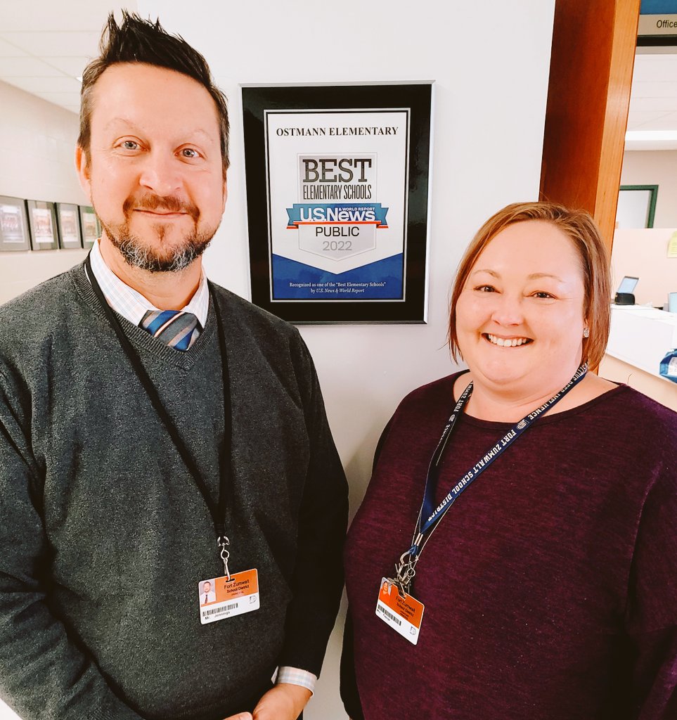 ZumOstmann's tweet photo. Extremely proud to display this recognition of the amazing efforts, time, and talents of the dedicated staff and students of Ostmann! https://t.co/7XcLH93yJW