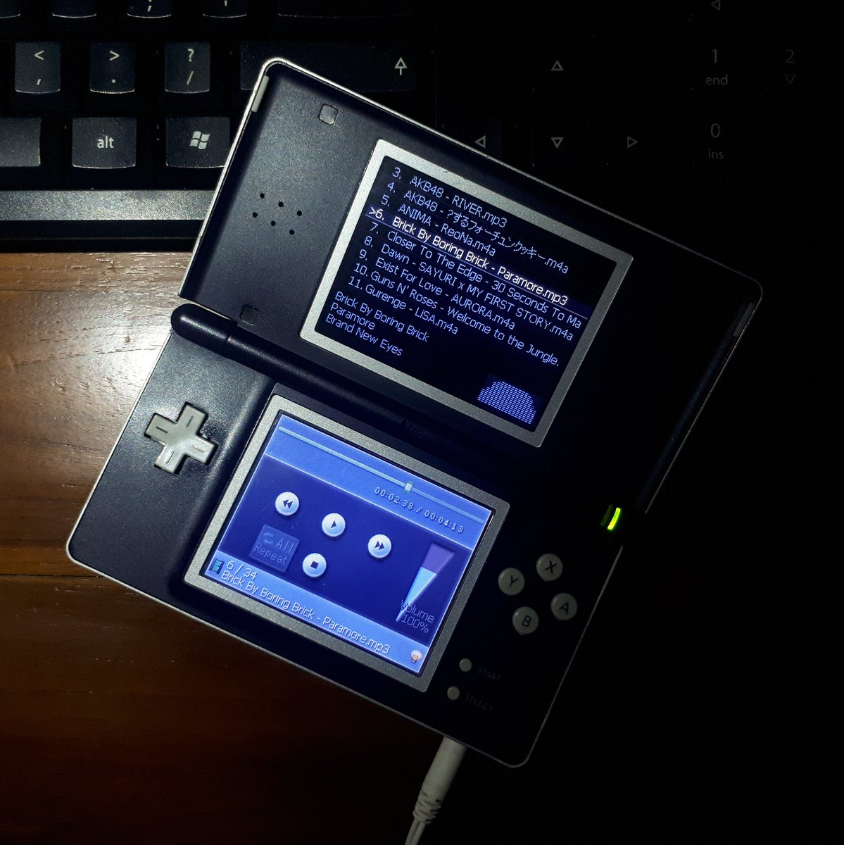 Handheld tweet media