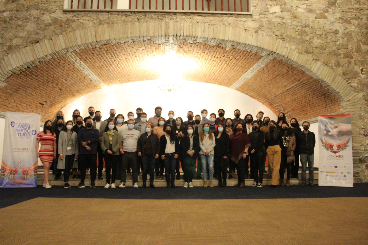 innovagobgente's tweet photo. Iniciamos el LabicMex 2021
Después del lab virtual y tiempo de espera, participantes de 6 países por fin pudieron reunirse en persona ayer por la noche, para dar inicio al Laboratorio de Innovación Ciudadana que impulsa la accesibilidad y autonomía de personas con discapacidad. https://t.co/qmpf5oFiWU