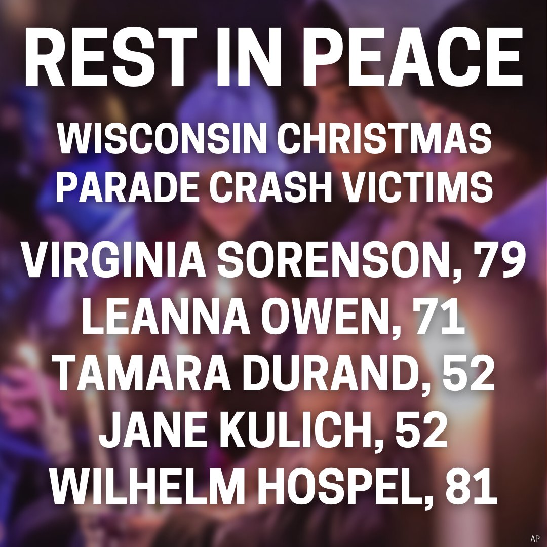 WBTV_News's tweet photo. RIP: Three of the women were members of Milwaukee’s ‘Dancing Grannies,’ while a fourth helped the troupe with their shows. Local reports said the fifth victim worked at a local branch of Citizens Bank. https://t.co/RiEUbQgbxx https://t.co/RbmPWymPd7