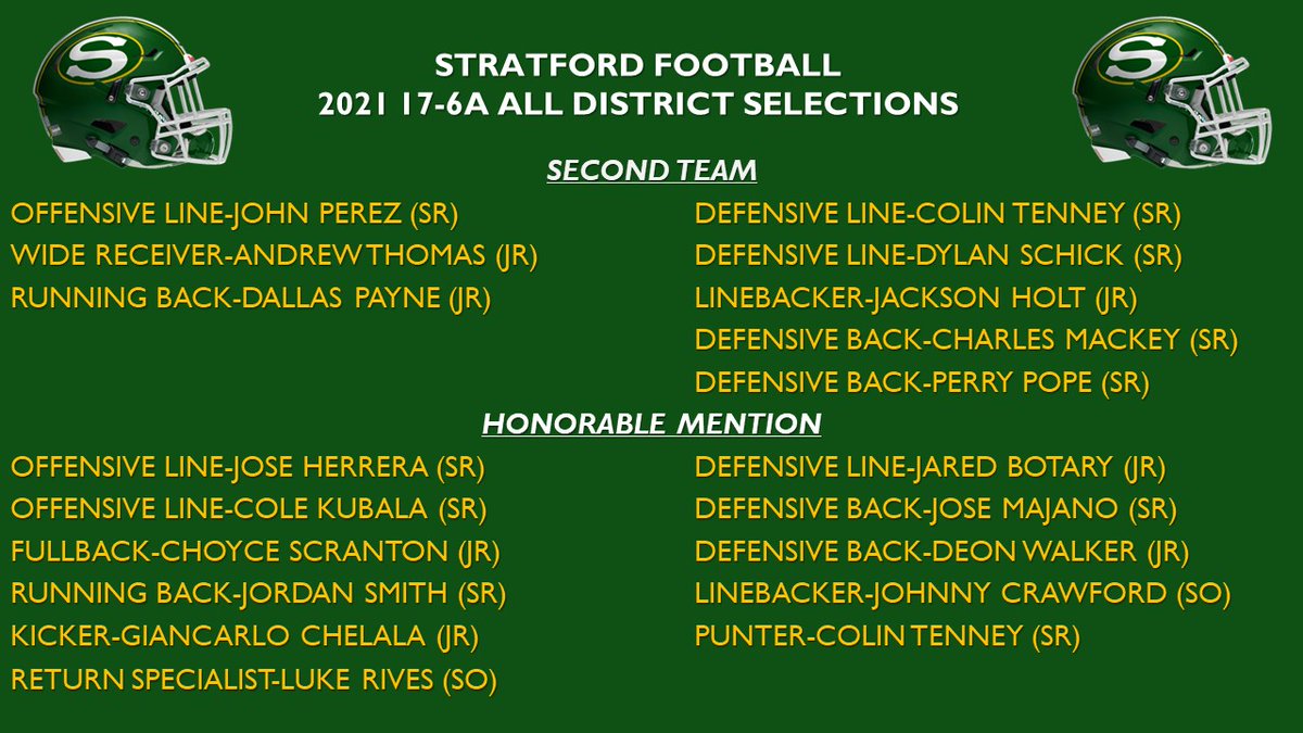 Stratford Spartan Football tweet media