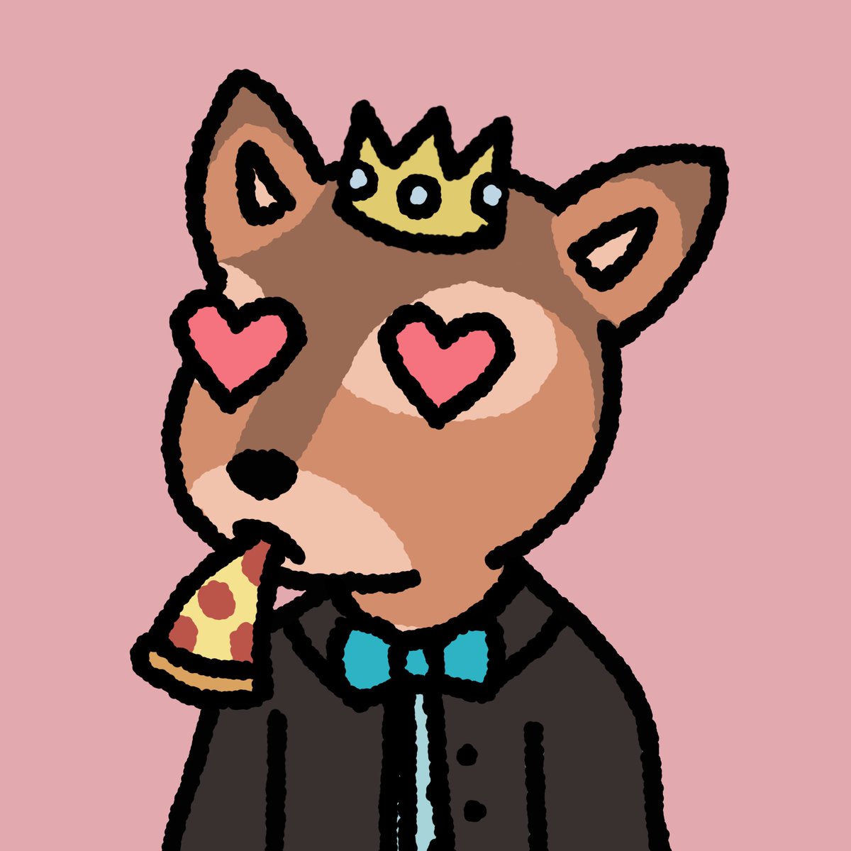 Deer Devils NFTs | 500 hand-drawn deers 🦌🚀 tweet media