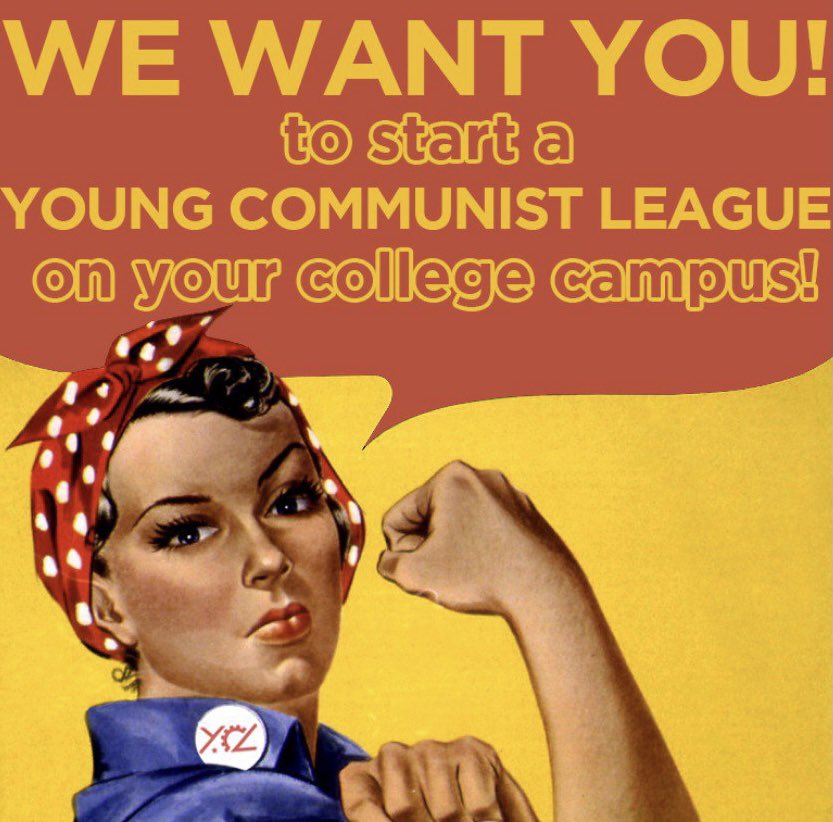 communistsusa's tweet photo. Young workers and students unite!
Get started today at https://t.co/9Y0uUINeTP. https://t.co/2HlF72vQkK