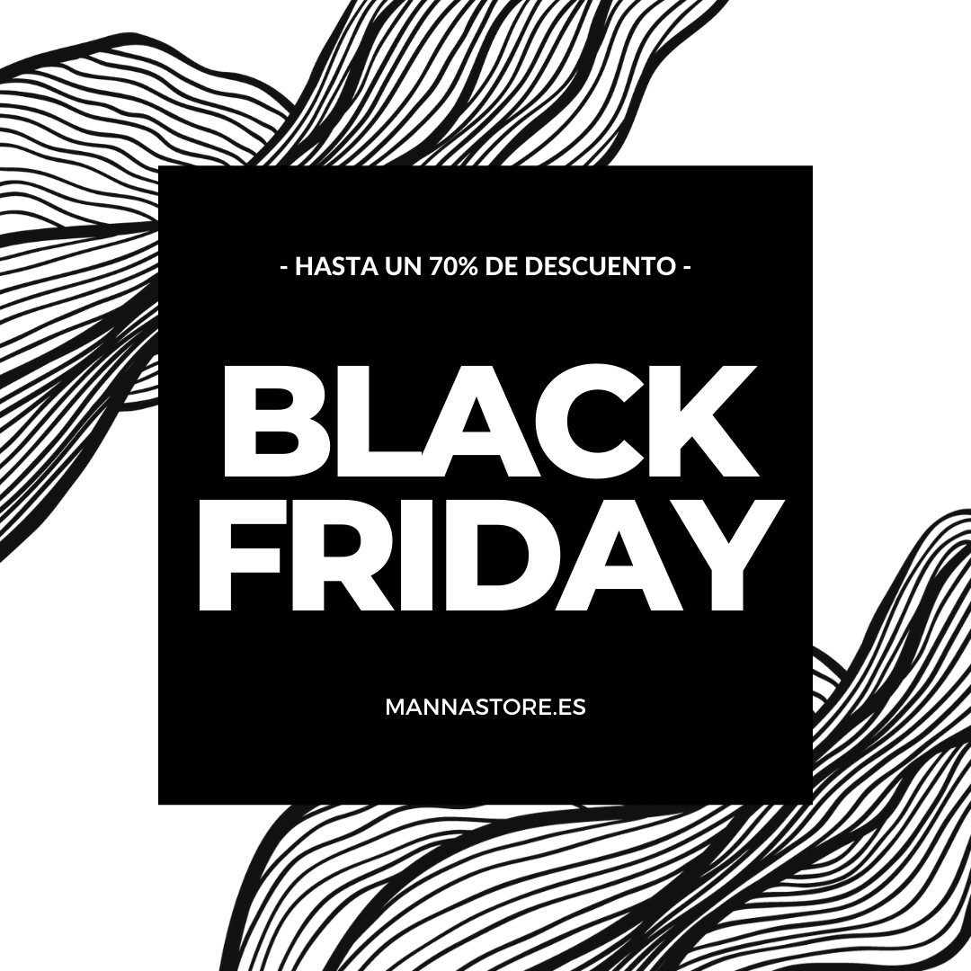 ⚫ ¡TIRAMOS LA CASA POR LA VENTANA! ⚫⁠
⁠
Ya está aquí el ¡BLACK FRIDAY! y con él nuestros descuentos más bestias... 🥳
⁠
Aprovéchate de hasta el 70% de descuento en nuestros productos 🤑⁠

#MannaCBD #Manniatics⁠