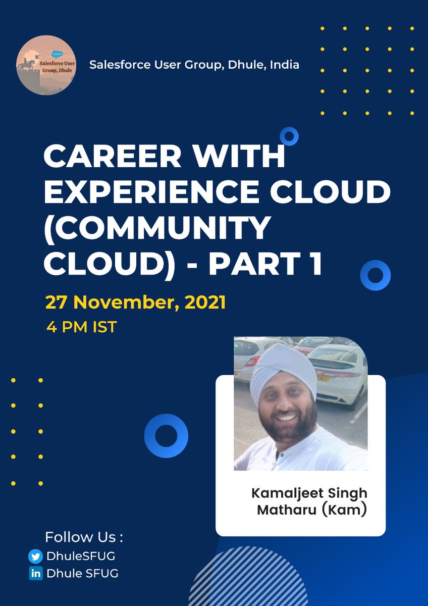Salesforce User Group, Dhule, India tweet media