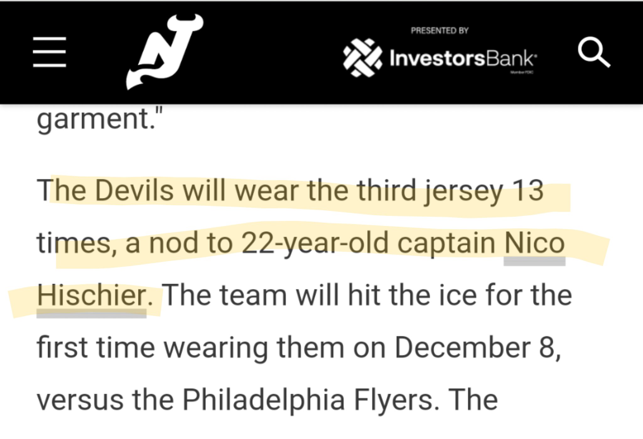 Chris Creamer  SportsLogos.Net on X: New Jersey Devils announce