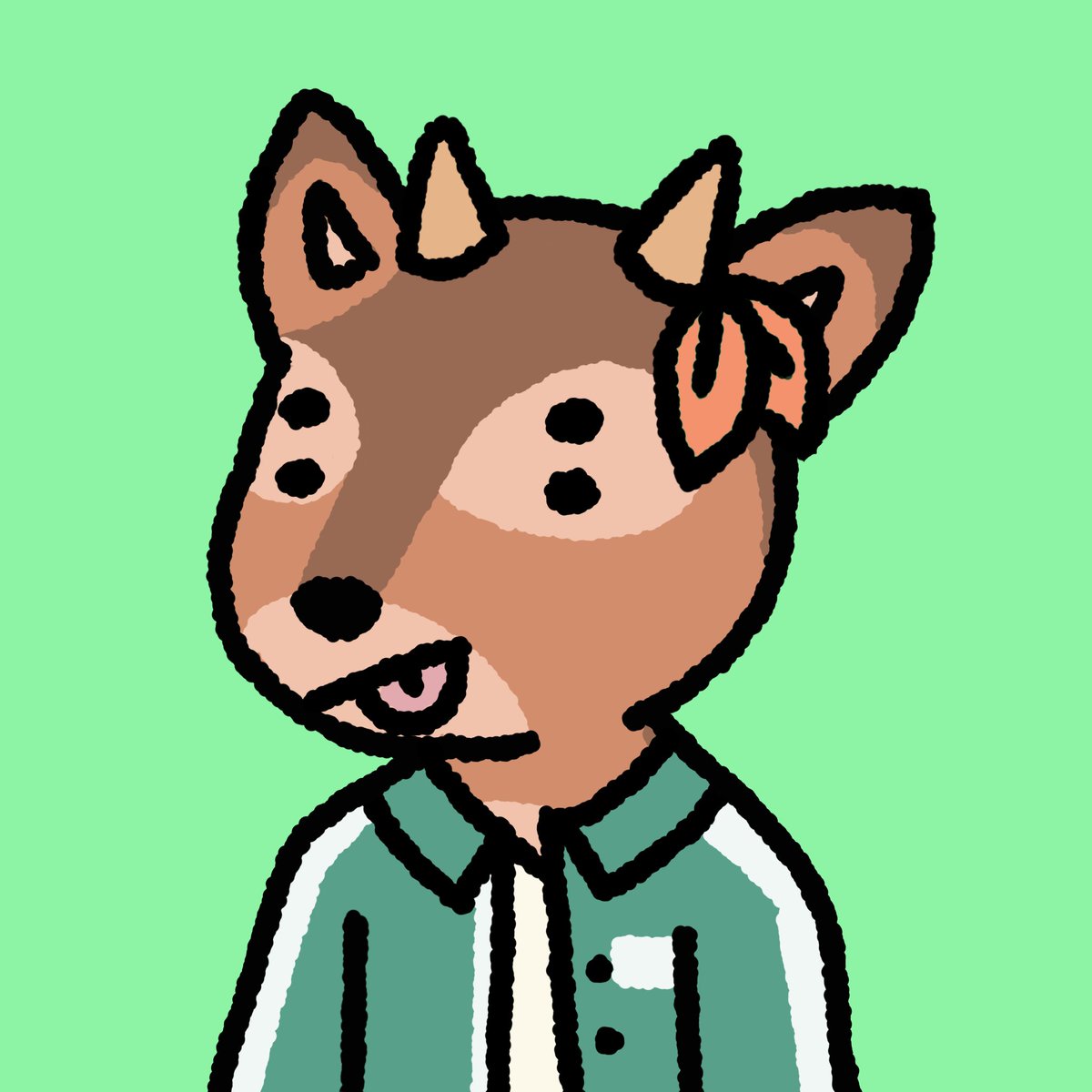 Deer Devils NFTs | 500 hand-drawn deers 🦌🚀 tweet media