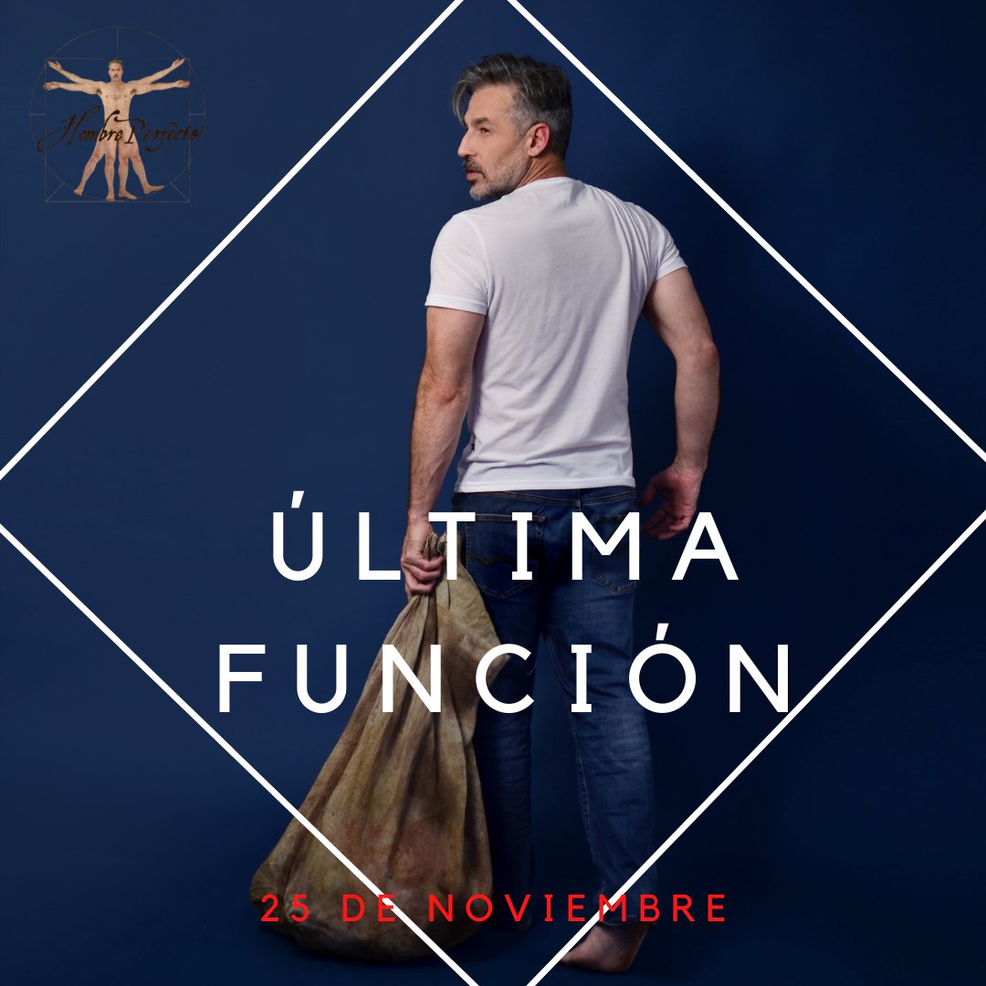 HOMBRE PERFECTO. Compra tus boletos en taquilla y en Red Access. 25 de Noviembre, 8 PM. Teatro Jorge Negrete (Ignacio Manuel Altamirano 128, San Rafael) ¡No te quedes con las ganas! #VamosAlTeatro #TeatroCDMX #CDMX