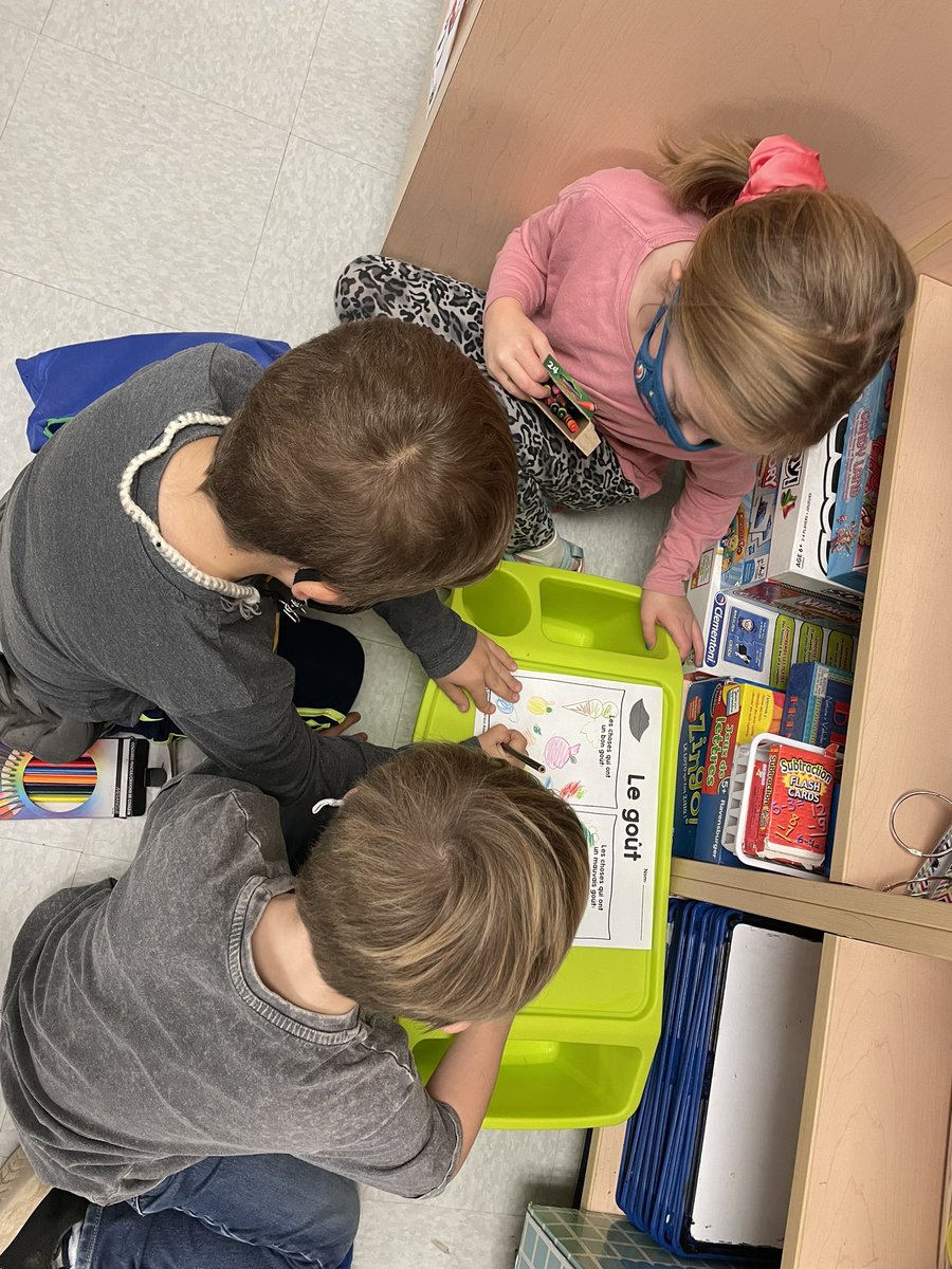 Grade 1s worked in teams to rotate through the 5 senses sharing their ideas. Look at all of the things we like/dislike when using our senses!