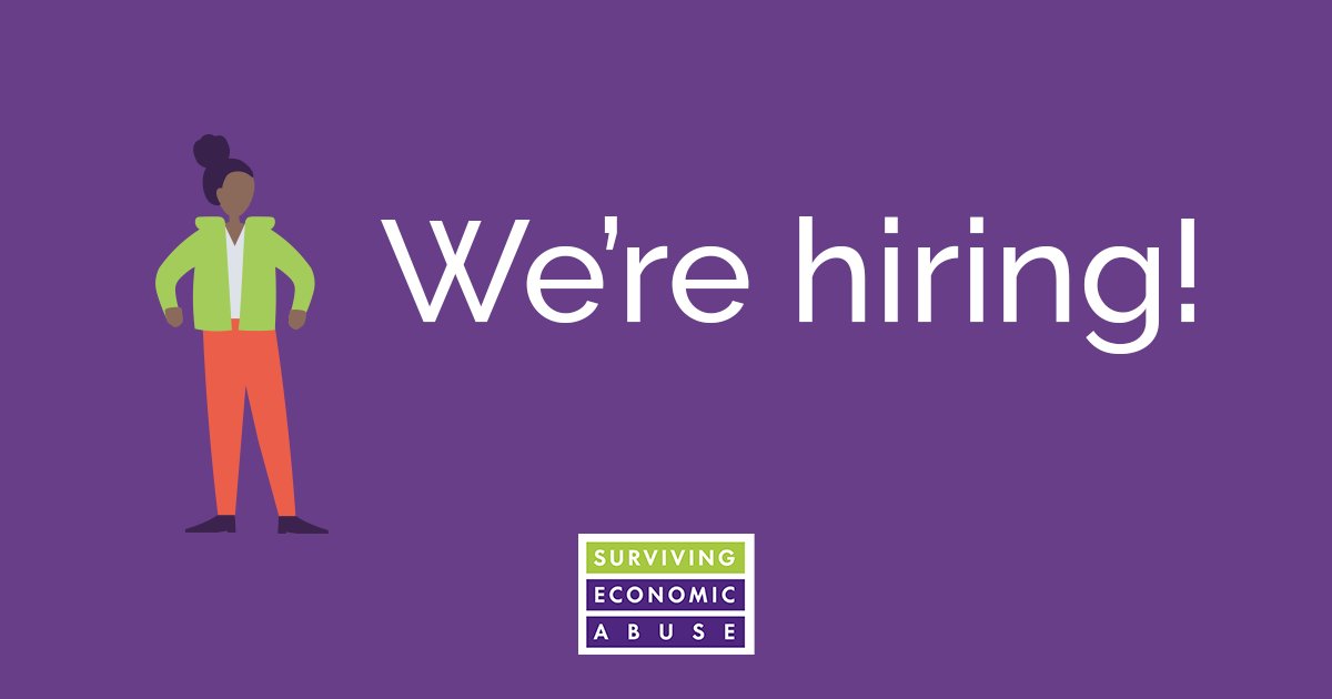 SEAresource's tweet photo. Do you have experience in supporting victim-survivors of #DomesticAbuse?
We're looking for a Survivor Engagement Specialist to facilitate the involvement of the Experts By Experience (a group of victim-survivors of economic abuse) in SEA's work. #SEAjobs
https://t.co/eVlB7q7qzo https://t.co/oIDVtC79Ez