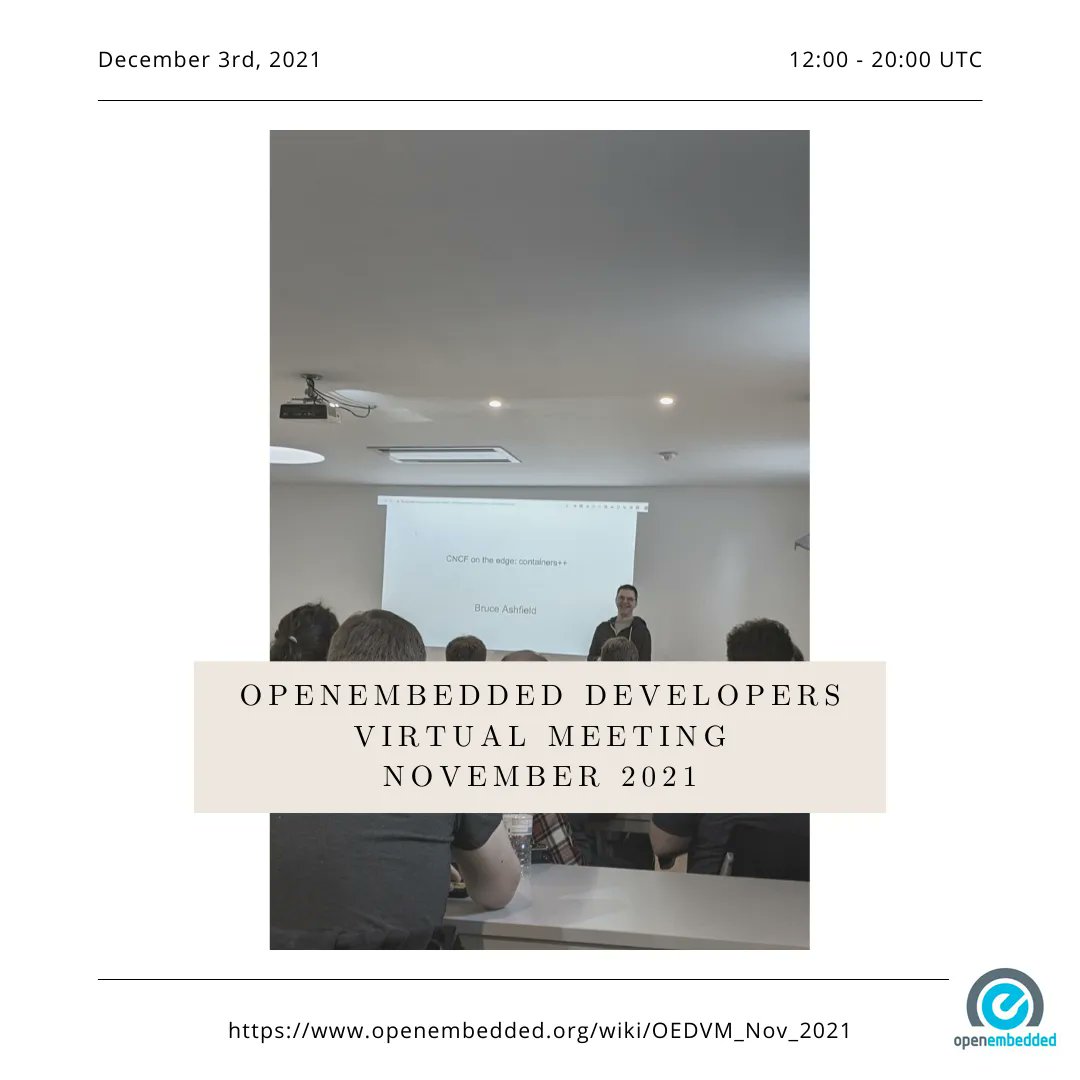 OpenEmbedded tweet media