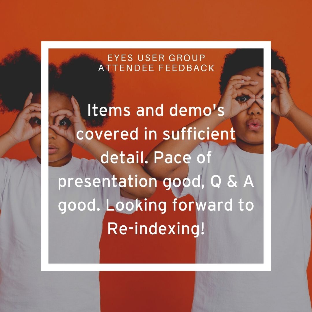 liquidlogicuk's tweet photo. Great feedback following our EYES User Group! #CustomerKudos https://t.co/sNt6qvZScr