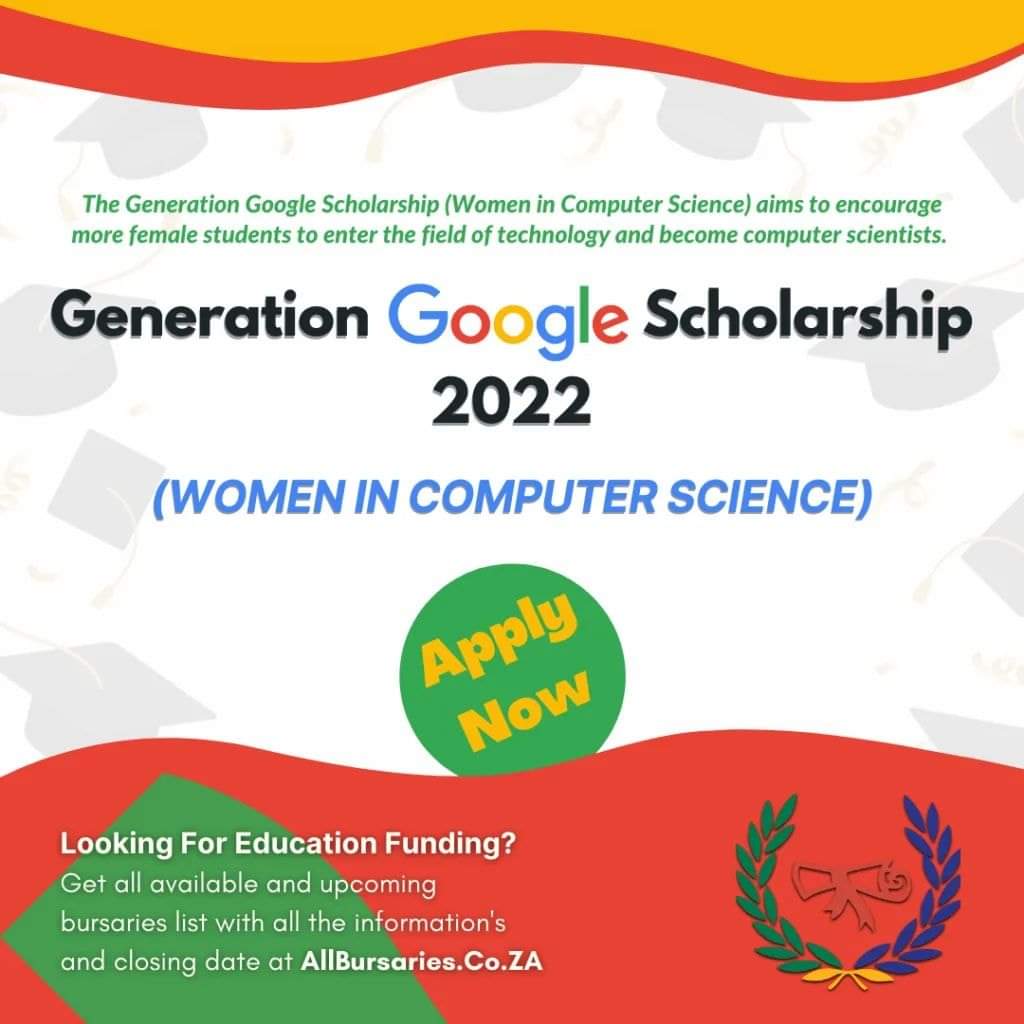 focusisfuture's tweet photo. ATTENTION: BURSARY POST❗❗
Dear: Female Student
Google is running multiple scholarship  to encourage more students to take up science and technology.
Learn more &amp; how to apply at https://t.co/Rz8vjj10bB
Application Deadline: 10 December
Apply now if you're interested https://t.co/L7tpNP6mBx