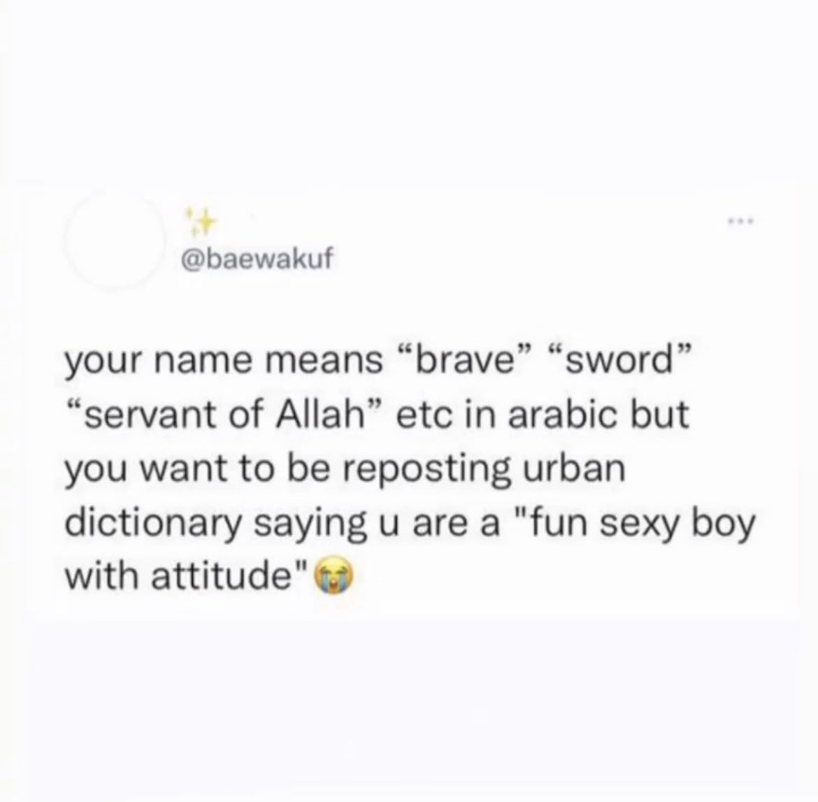30wais's tweet photo. Killed me 🤣🤣🤣 https://t.co/IJO274GXlX