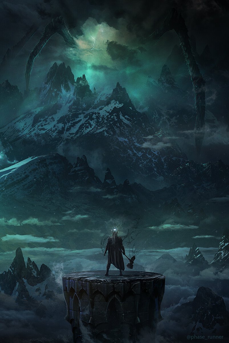 TolkienRivendel's tweet photo. Morgoth vs Ungoliant de 
Phase Runner (https://t.co/4SQtYDUTzh) https://t.co/oPpRyRBA3a