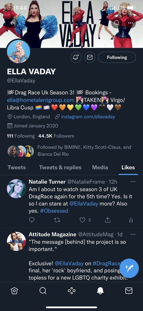 NatalieFrame's tweet image. I’m crying 😭💕 I love you @EllaVaday