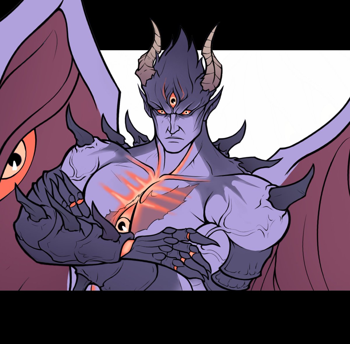 Krimpaii's tweet photo. 11th character done! #devil #devilkazuya #devilgene
Wanted to not lose myself in details, so I can maintain the style direction I took for the series, but it ended up being detailed in the end... All the spiky bits are to blame...
#mishima #tekken #tekken7 #kazuya https://t.co/CUwBm2PgF9
