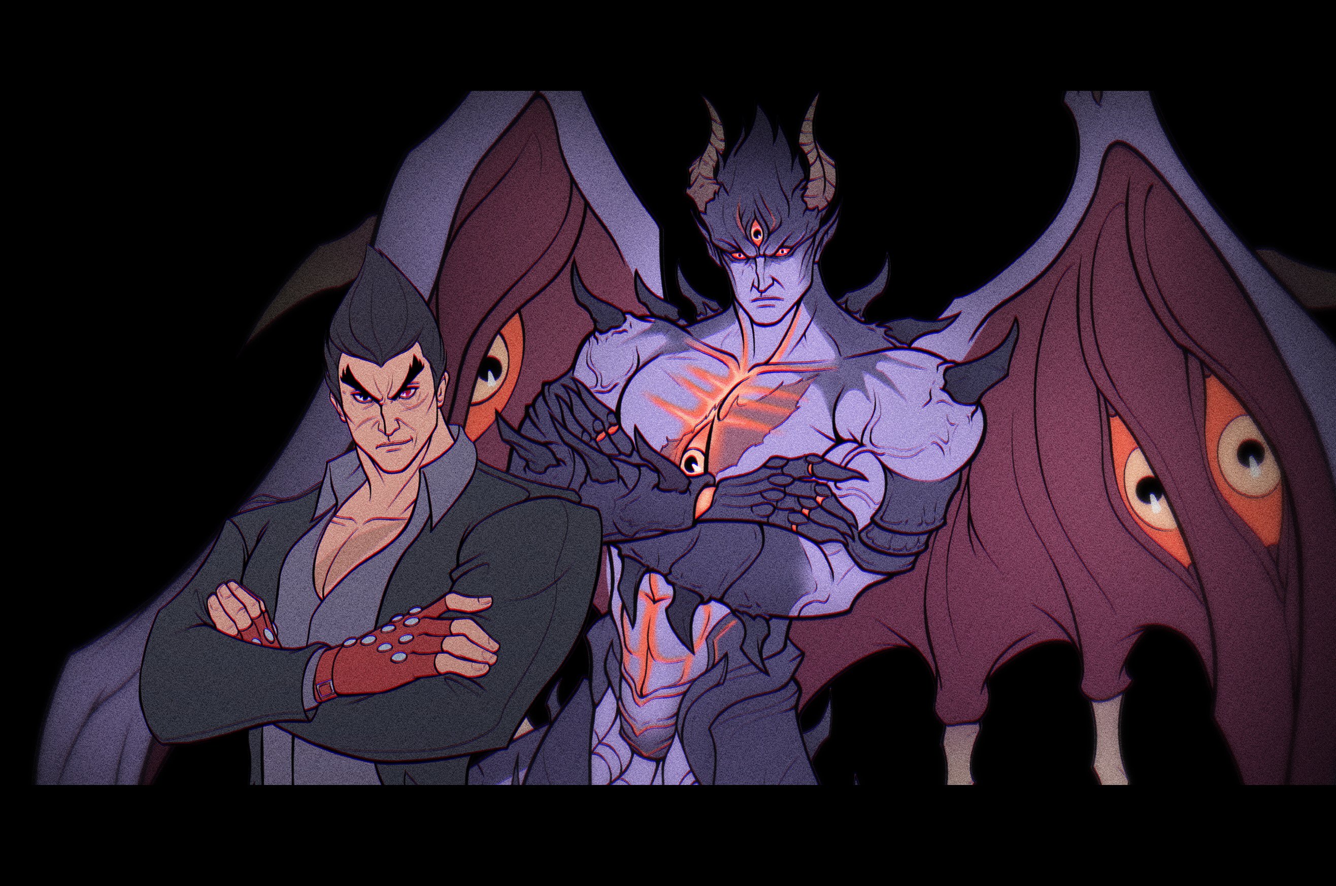 devil kazuya, tekken 7, Kazuya Mishima