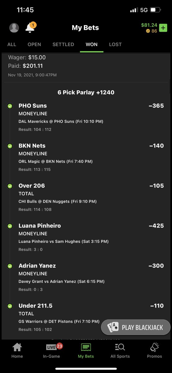 JennettaJr's tweet photo. @connerburks Really enjoy following your plays GC you’re the man. I know I’m late to the party, I’ll hopefully have some good ones Dec 4th! PS I know the one isn’t MMA but figured you would appreciate the play 🙏🏼🤘🏼 https://t.co/VEOnBbl2ph
